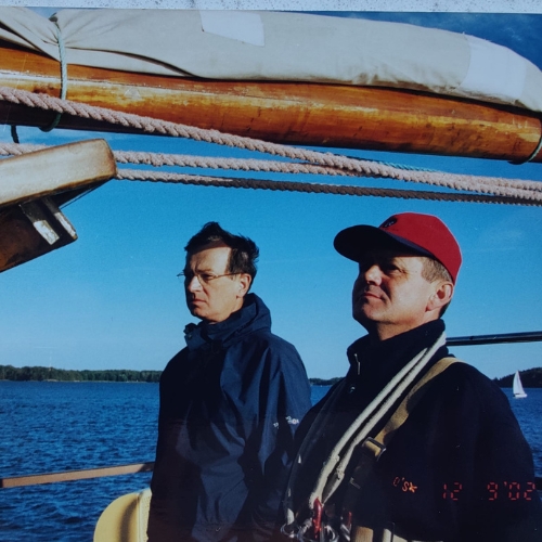 Eugeniusz Wróbel i Bronisław Rduch